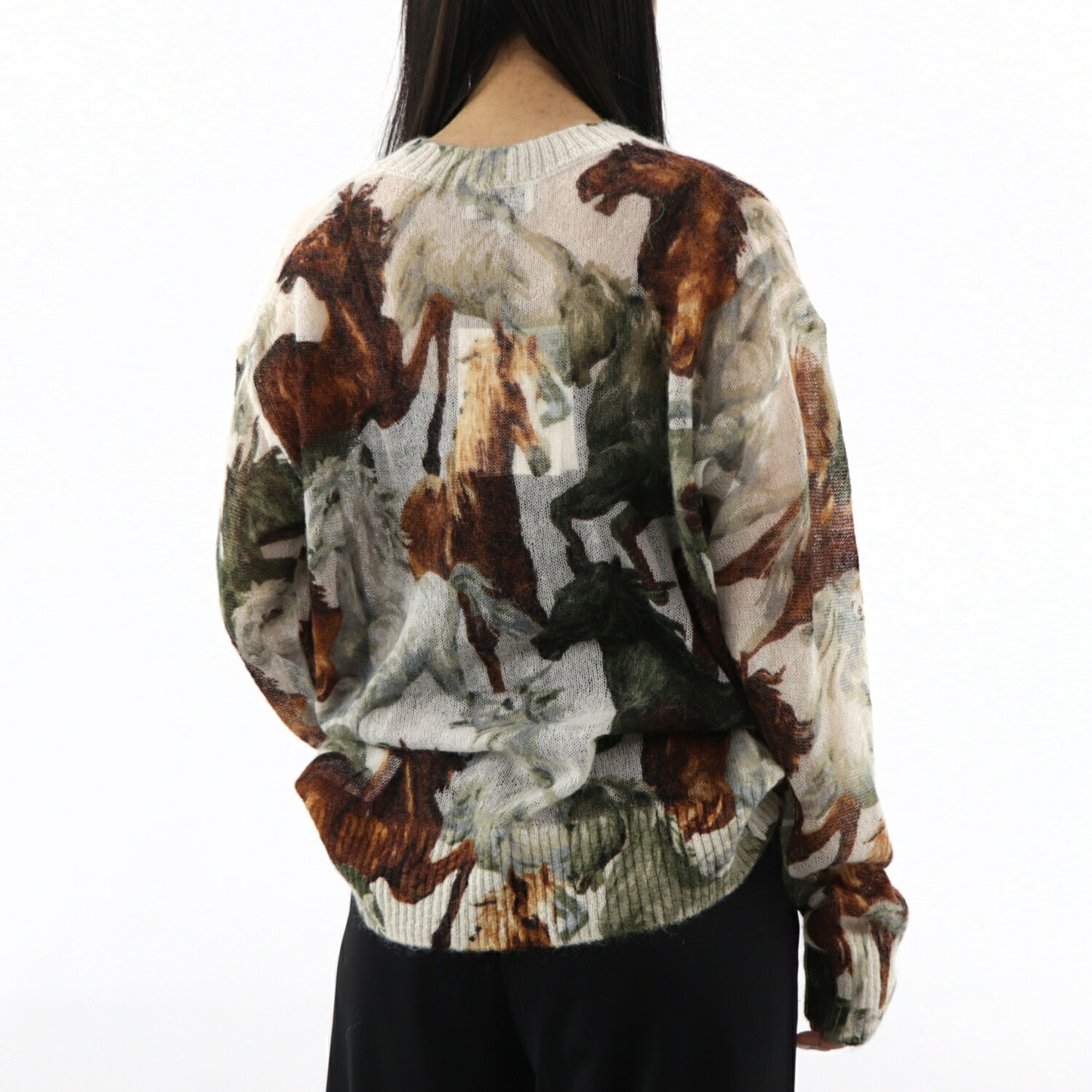 ケンゾー ニット FA62PU5133CC クリーム系 クルーネック