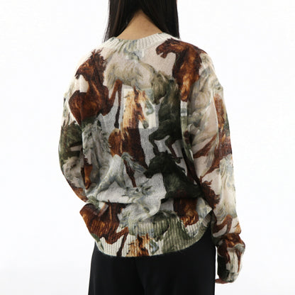 ケンゾー ニット FA62PU5133CC クリーム系 クルーネック