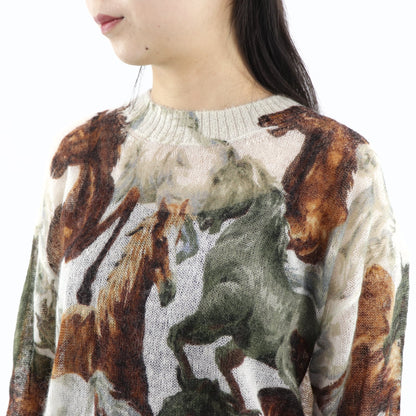 ケンゾー ニット FA62PU5133CC クリーム系 クルーネック