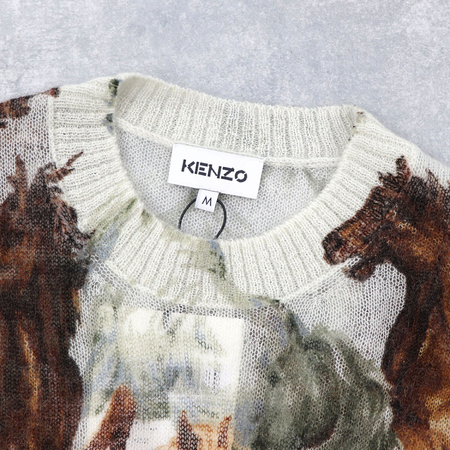 ケンゾー ニット FA62PU5133CC クリーム系 クルーネック