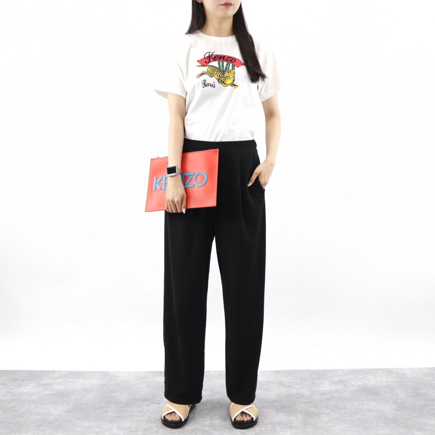 ケンゾー Tシャツ 半袖 F952TS755987 01  ホワイト