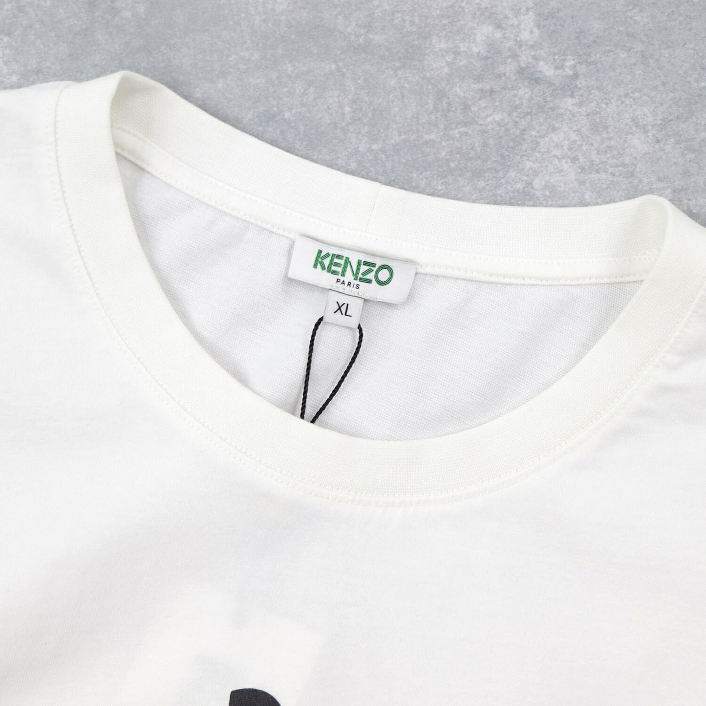 ケンゾー KENZO トップス Tシャツ カットソー レディース ホワイト コットン ロゴ アイ 目 プリント クルーネック 丸首 半袖 F955TS0494YC 01