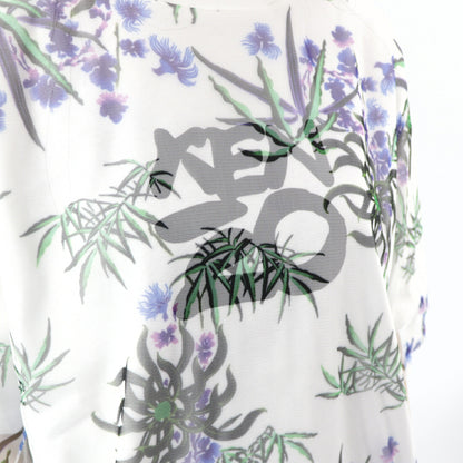 ケンゾー Tシャツ FA52TS621907 01 ホワイト 花柄