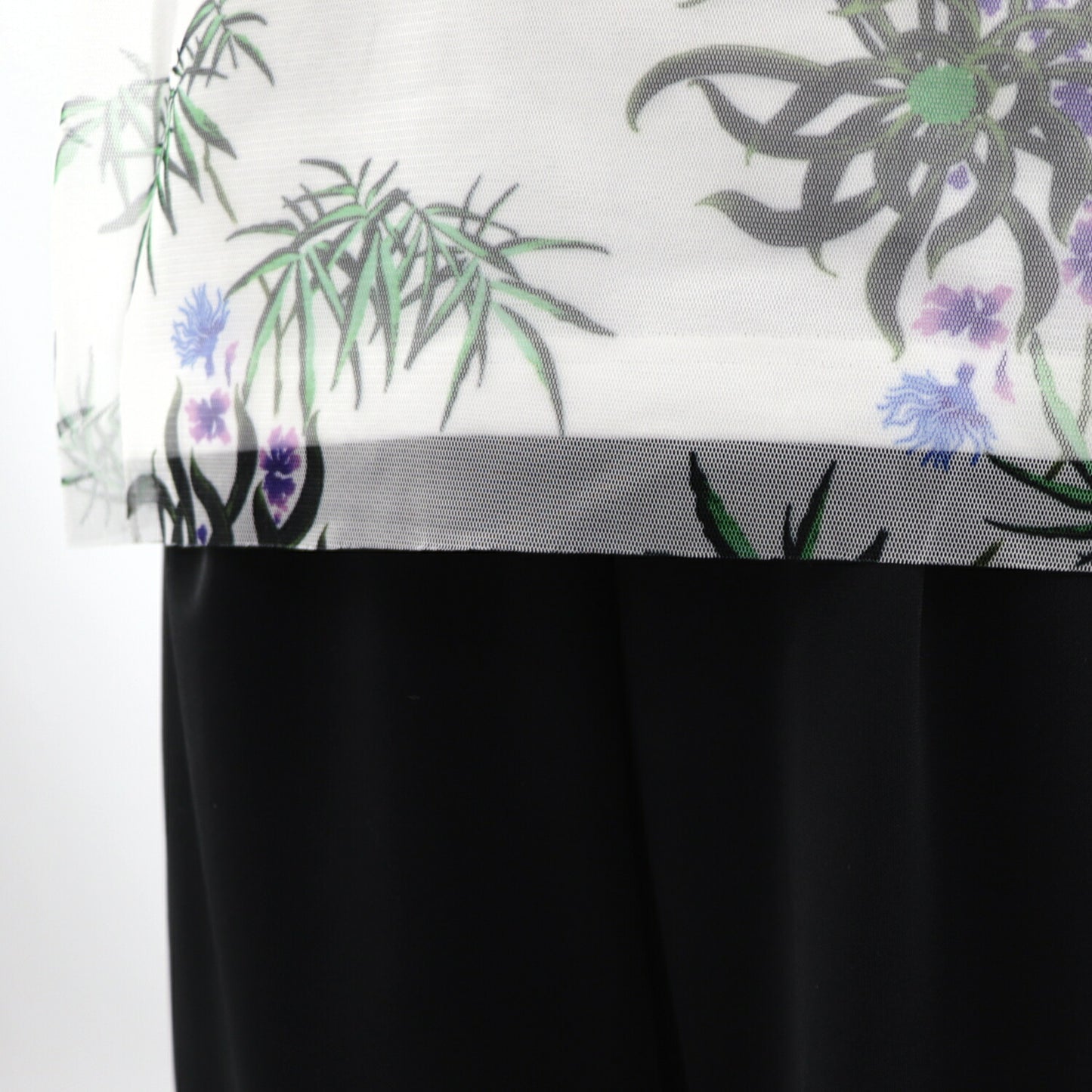 ケンゾー Tシャツ FA52TS621907 01 ホワイト 花柄