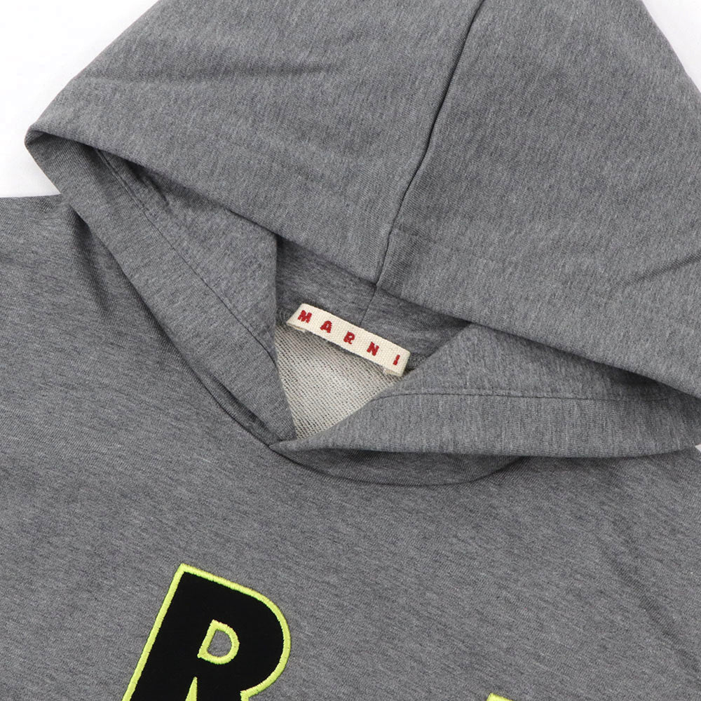 MARNI フーディー ロゴパーカー