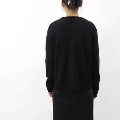 モンクレール 9B702 00 TRICOT カーディガン ブラック