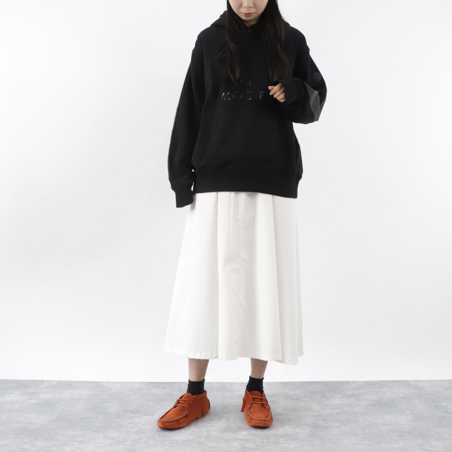 モンクレール パーカー プルオーバー 8G000 07  ブラック