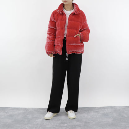 モンクレール 1A521 00 V0080 ダウンジャケット レッド