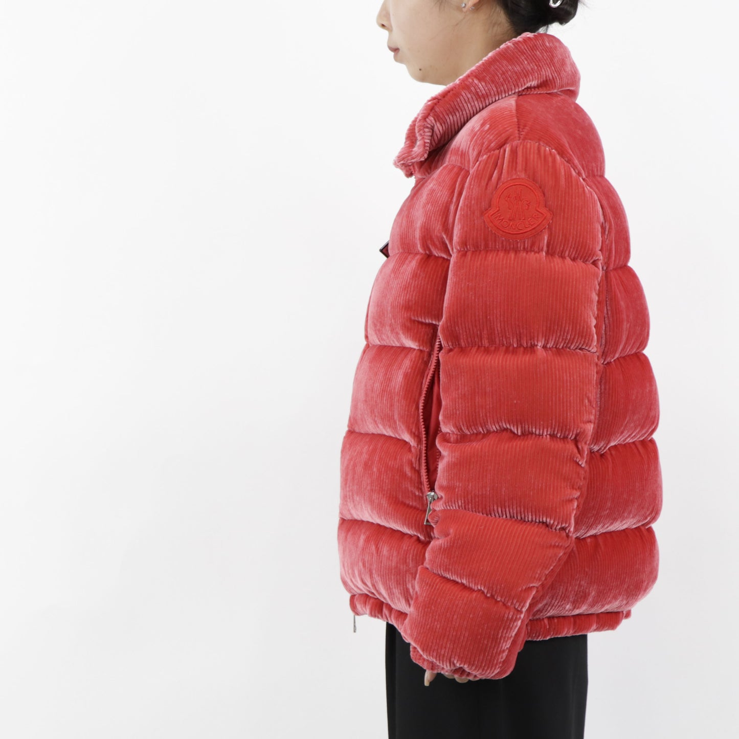 モンクレール 1A521 00 V0080 ダウンジャケット レッド