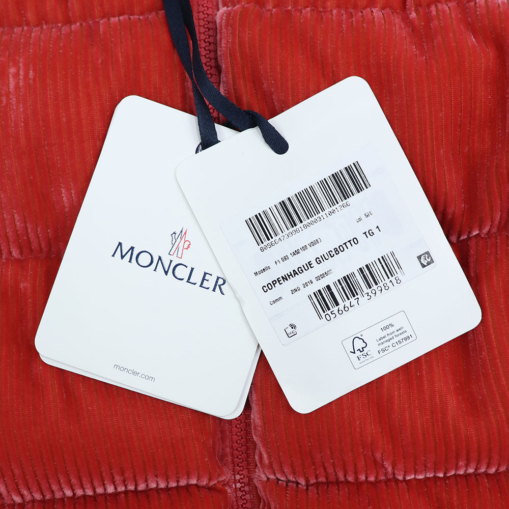 モンクレール 1A521 00 V0080 ダウンジャケット レッド