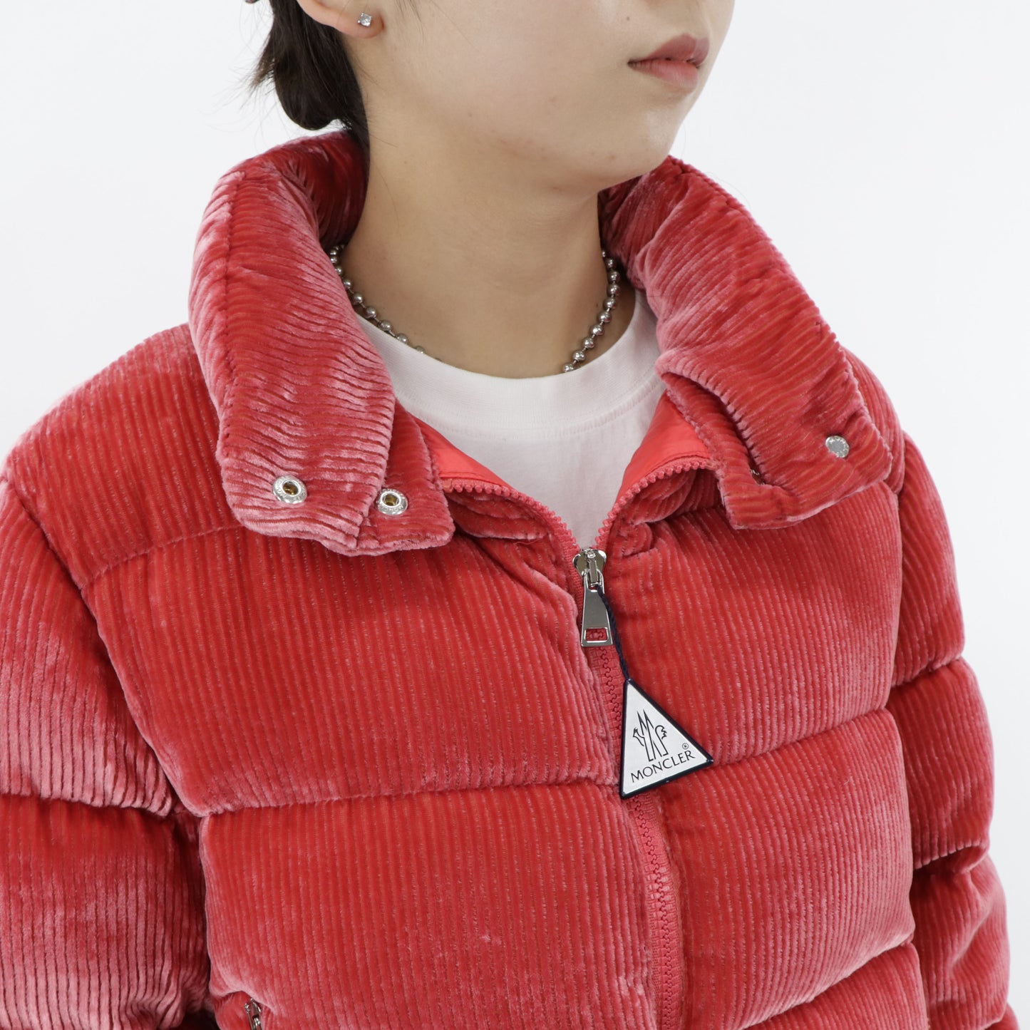 モンクレール 1A521 00 V0080 ダウンジャケット レッド