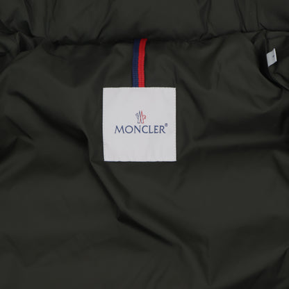 モンクレール MONCLER 41380 25 68352 835 CLUNY  ダウンジャケット ダウンコート ミディアム丈 フード取り外し可 ファー付 アウター カーキ メンズ