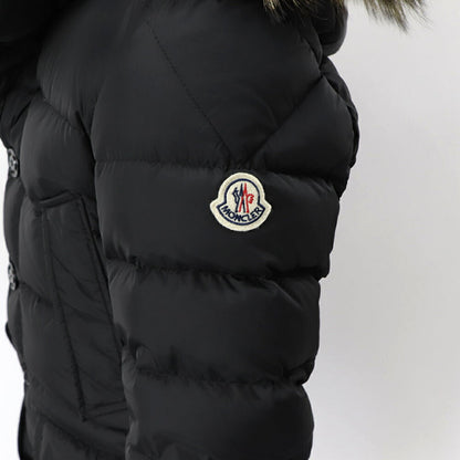 モンクレール MONCLER 41380 25 68352 999 CLUNY ダウンジャケット ダウンコート アウター ブラック フード取り外し可 ファー取り外し可 メンズ