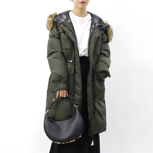 モンクレール MONCLER 1C000 44 539YH 835/BAN ダウンコート カーキ レディース  新品