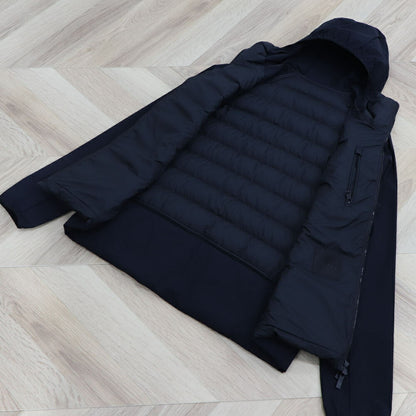 MONCLER ダウンウェア ブラック ダウン ナイロン ハーフ・ショート丈 1A00033 596IU