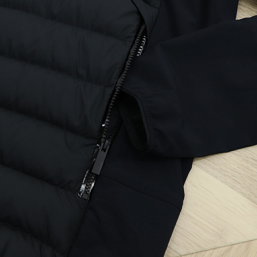 MONCLER ダウンウェア ブラック ダウン ナイロン ハーフ・ショート丈 1A00033 596IU