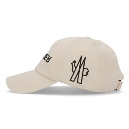 MONCLER 帽子 キャップ ホワイト ベースボールキャップ ロゴ 3B00002 4863