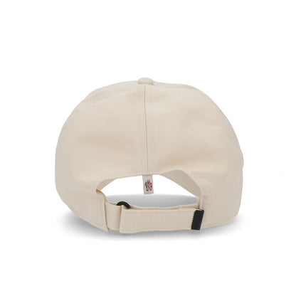 MONCLER 帽子 キャップ ホワイト ベースボールキャップ ロゴ 3B00002 4863