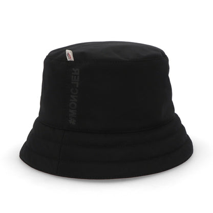 MONCLER 帽子 ハット ブラック バケットハット ロゴ 3B00004 53694