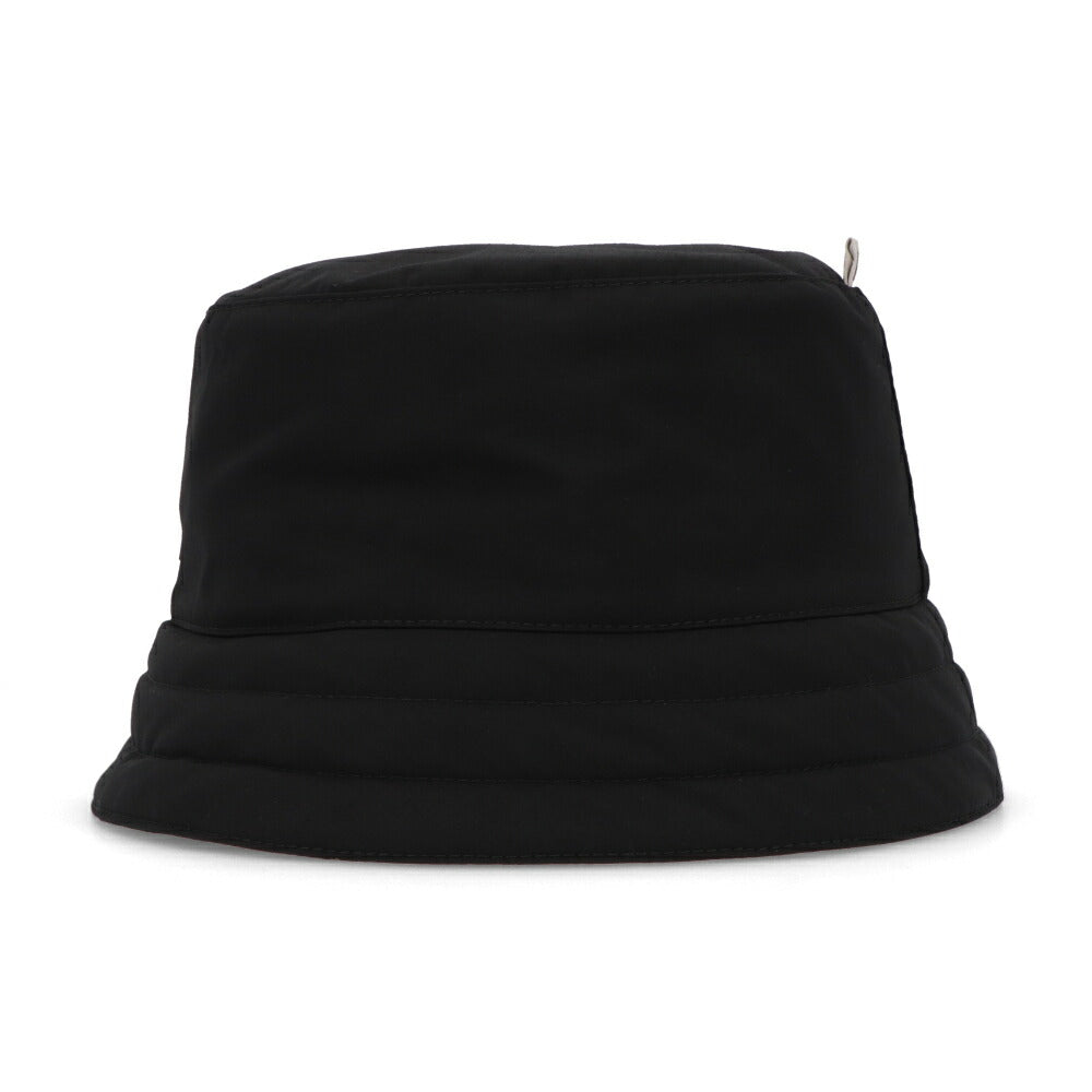 MONCLER 帽子 ハット ブラック バケットハット ロゴ 3B00004 53694