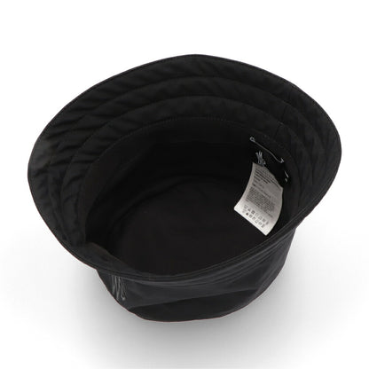 MONCLER 帽子 ハット ブラック バケットハット ロゴ 3B00004 53694