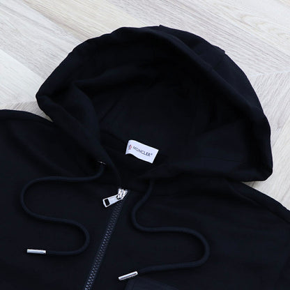 MONCLER トップス パーカー ブラック ワンポイント 8G00072 89A8F
