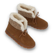 MINNETONKA ミネトンカ レディース シューズ ブーツ ノリーン TAN ブラウン系 ニットブーツ ムートン ショートブーツ 81101
