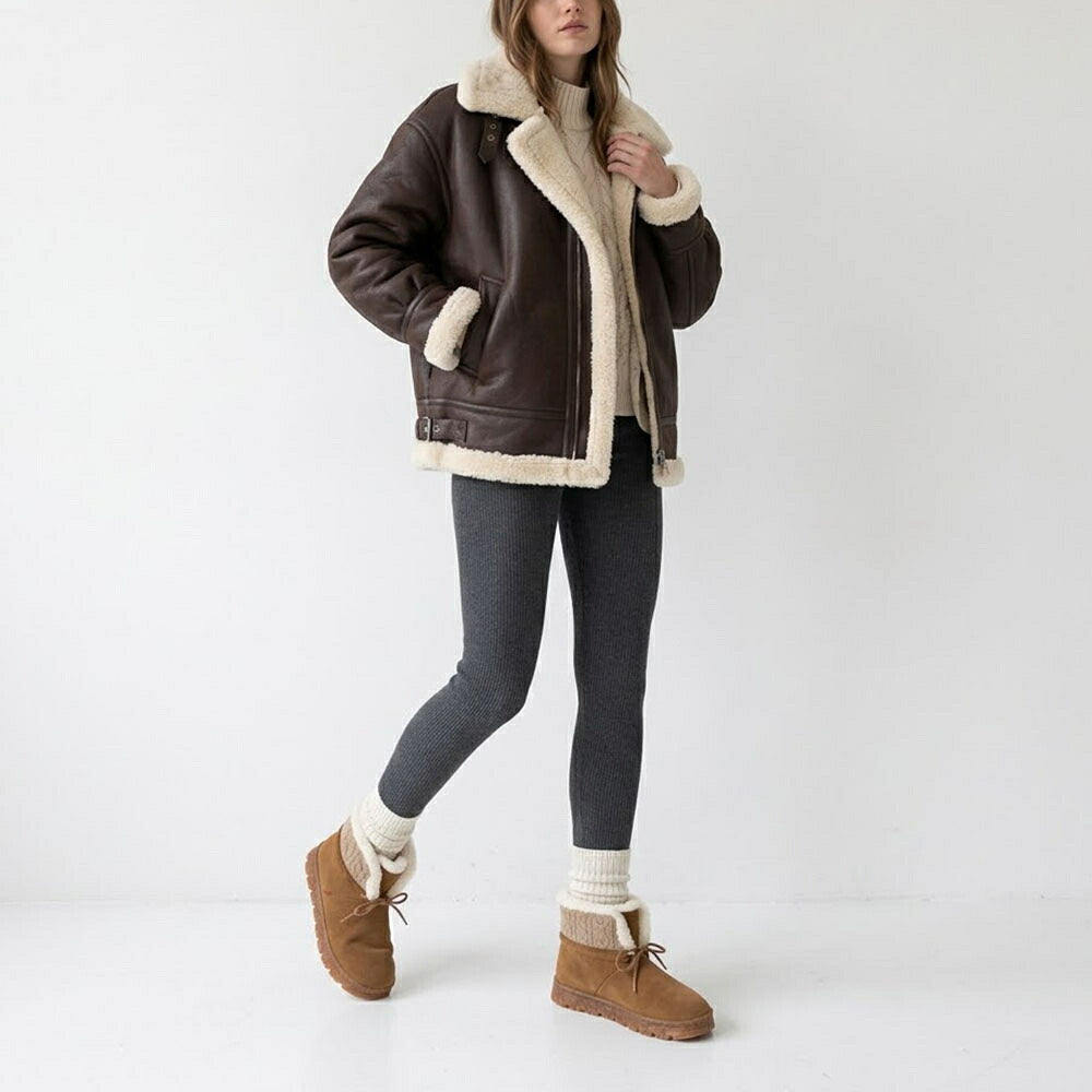 MINNETONKA ミネトンカ レディース シューズ ブーツ ノリーン TAN ブラウン系 ニットブーツ ムートン ショートブーツ 81101