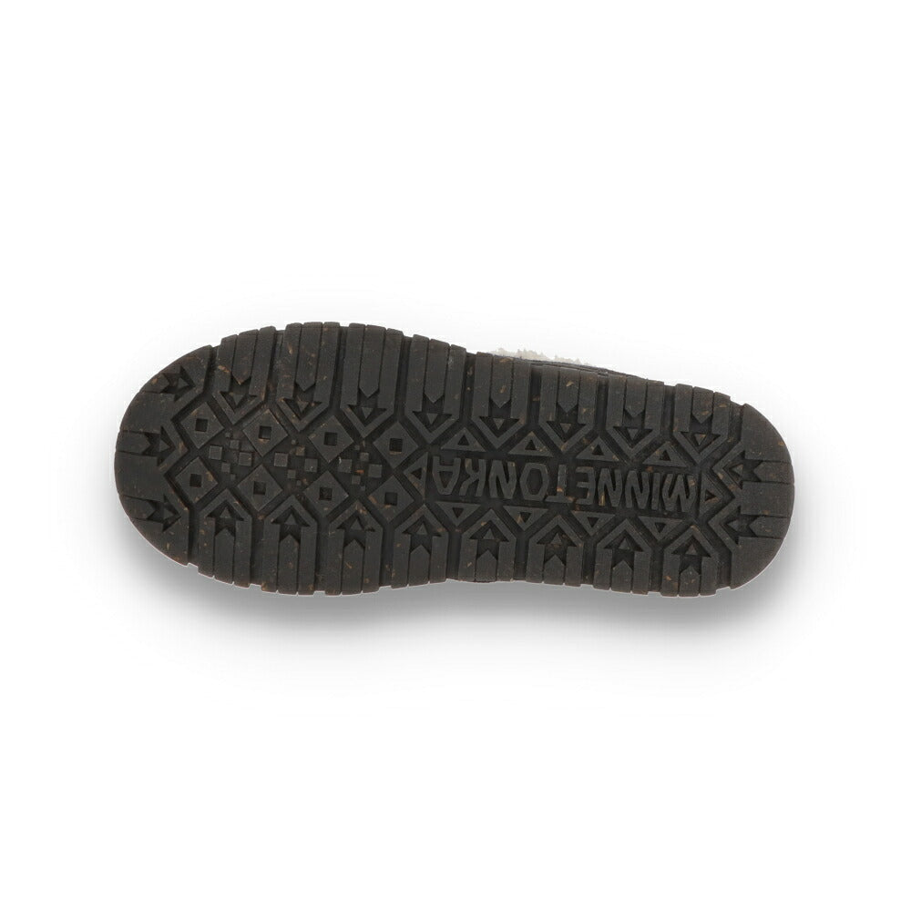 MINNETONKA ミネトンカ レディース シューズ ブーツ ノリーン CHARCO チャコールグレー ニットブーツ ムートン ショートブーツ 81105