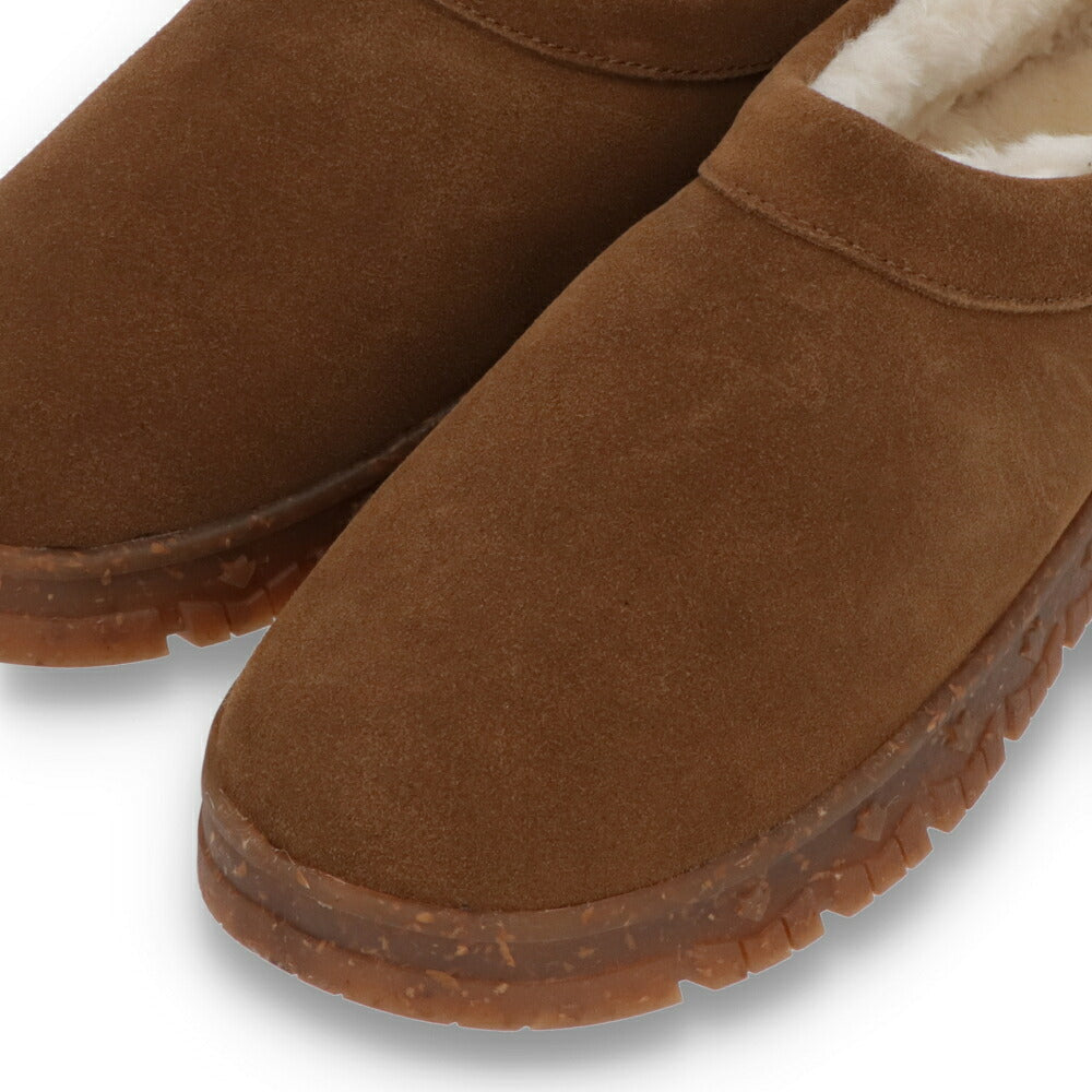 MINNETONKA ミネトンカ レディース シューズ サボ Neva TAN ブラウン系 ボアシューズ 61101