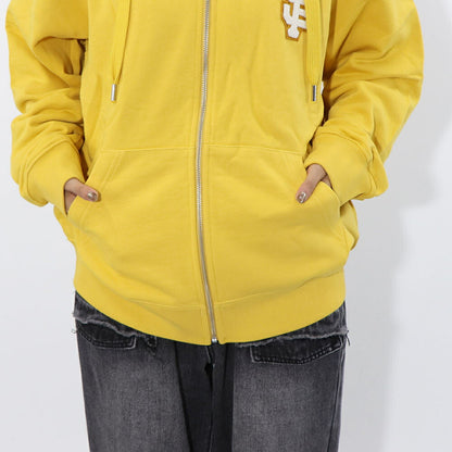 MLB Korea パーカー イエロー ジャイアンツ ジップアップ 3ATRB0124