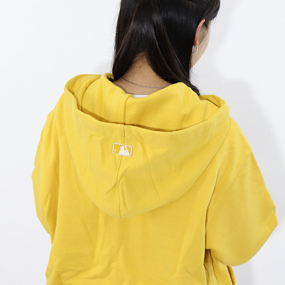 MLB Korea パーカー イエロー ジャイアンツ ジップアップ 3ATRB0124