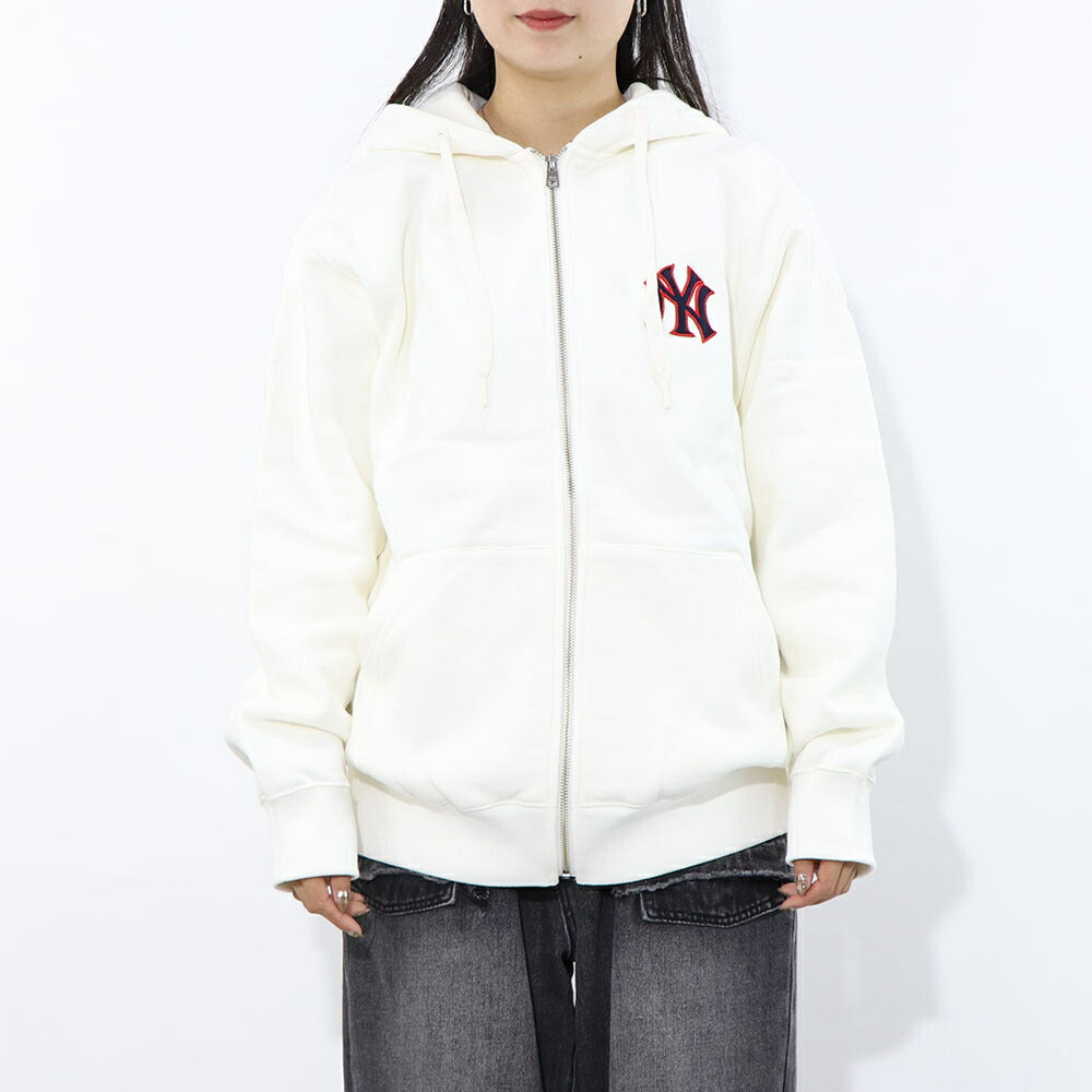 MLB Korea パーカー ブルー ネイビー アイボリー ドジャーズ ヤンキース タイガース 3ATRB0426