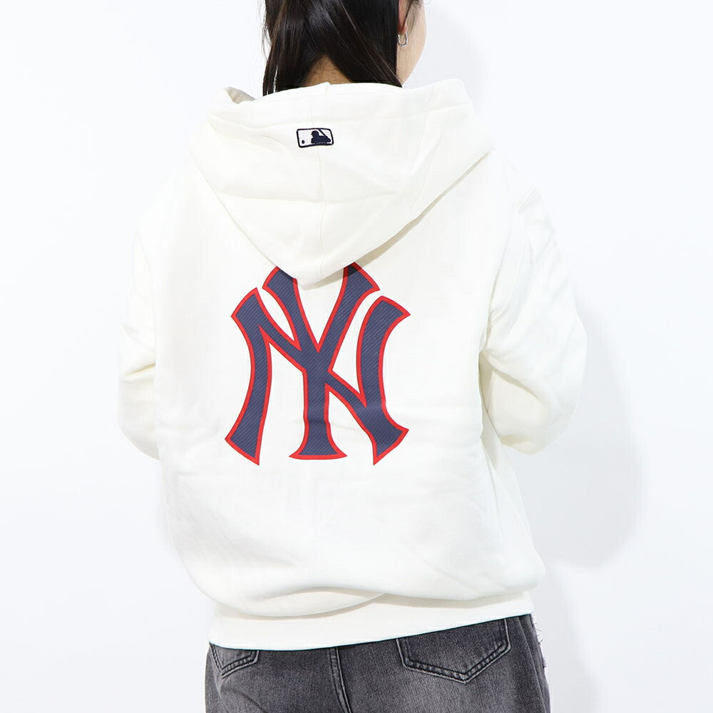 MLB Korea パーカー ブルー ネイビー アイボリー ドジャーズ ヤンキース タイガース 3ATRB0426