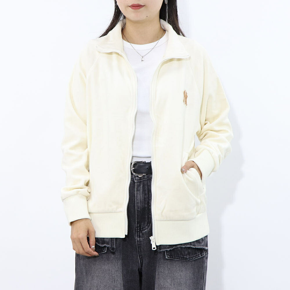 MLB Korea パーカー ブルー グレー ブラック アイボリー ベロア ドジャース ヤンキース 3ATRB0824