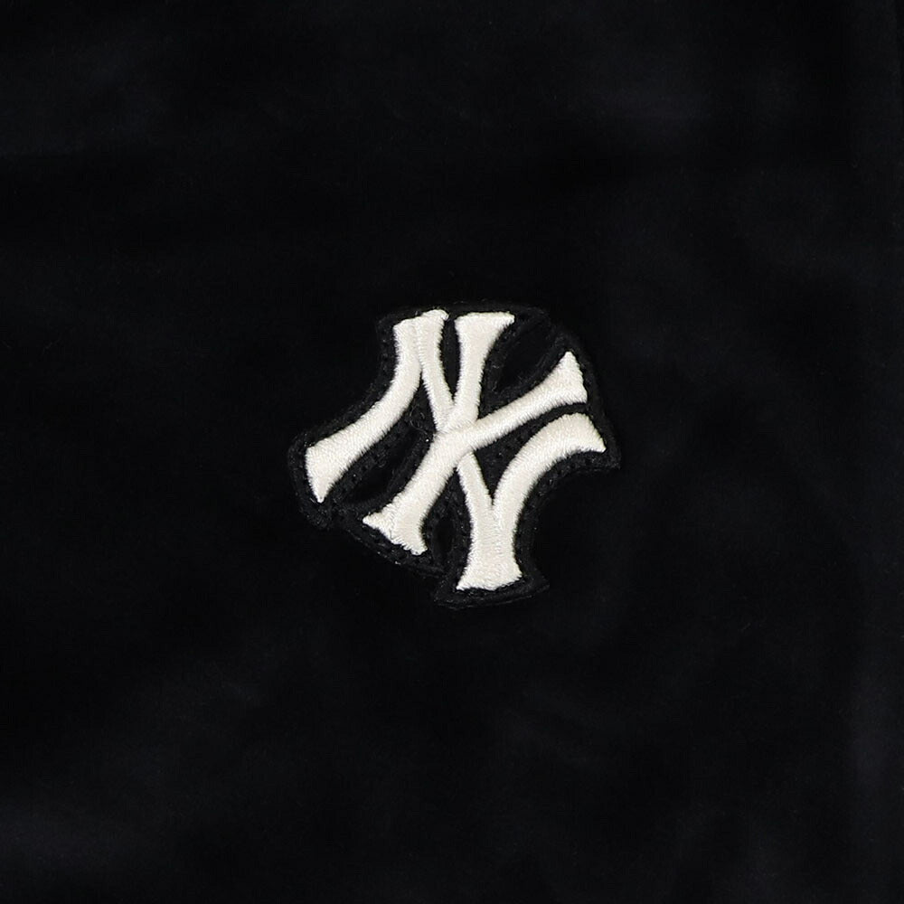 MLB Korea パーカー ブルー グレー ブラック アイボリー ベロア ドジャース ヤンキース 3ATRB0824