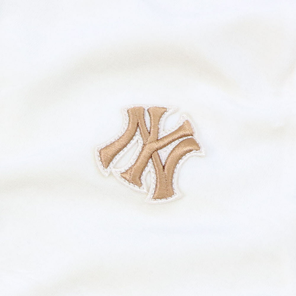 MLB Korea パーカー ブルー グレー ブラック アイボリー ベロア ドジャース ヤンキース 3ATRB0824