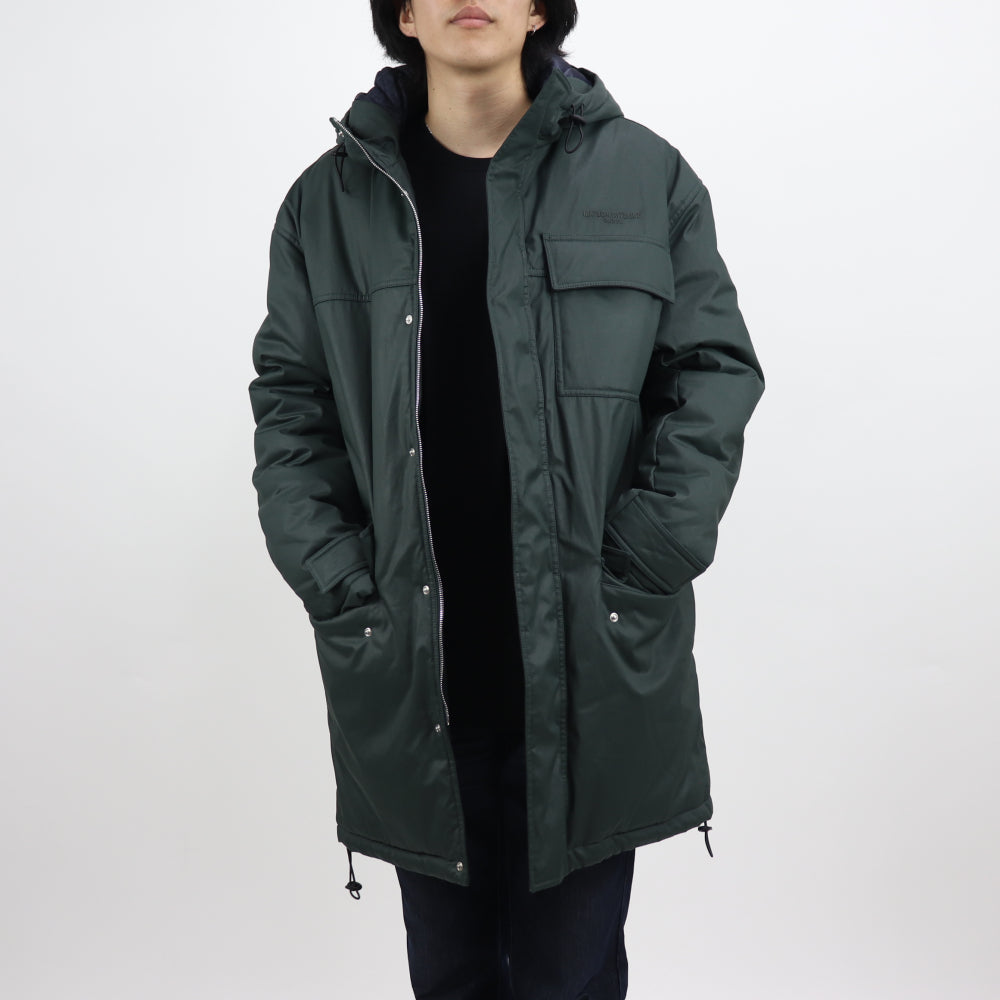 メゾン キツネ MAISON KITSUNE モッズコート グリーン