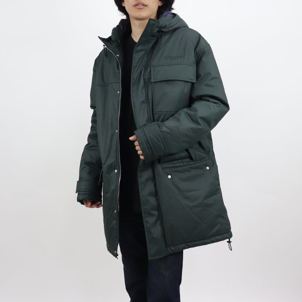 メゾン キツネ MAISON KITSUNE モッズコート グリーン