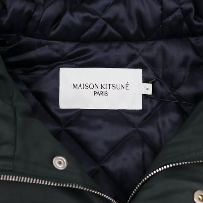 メゾン キツネ MAISON KITSUNE モッズコート グリーン