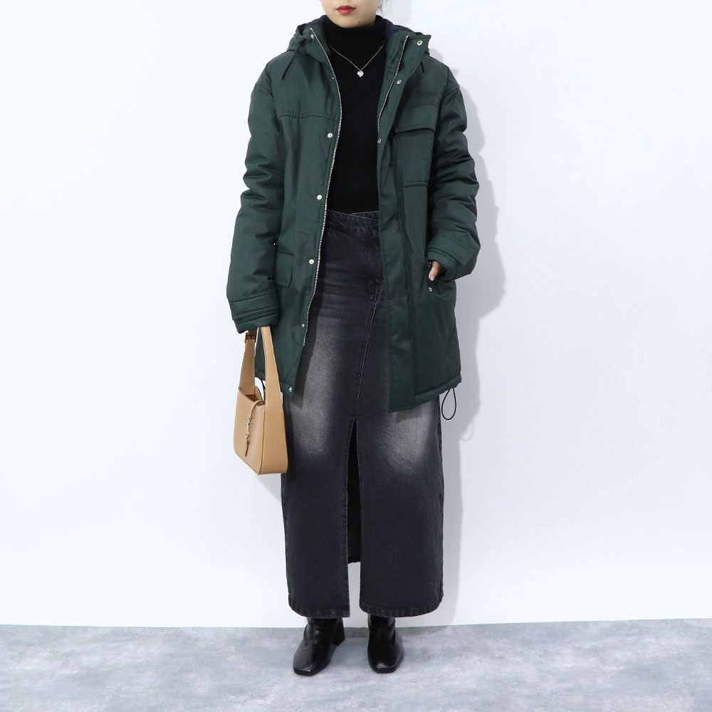 メゾン キツネ MAISON KITSUNE モッズコート グリーン