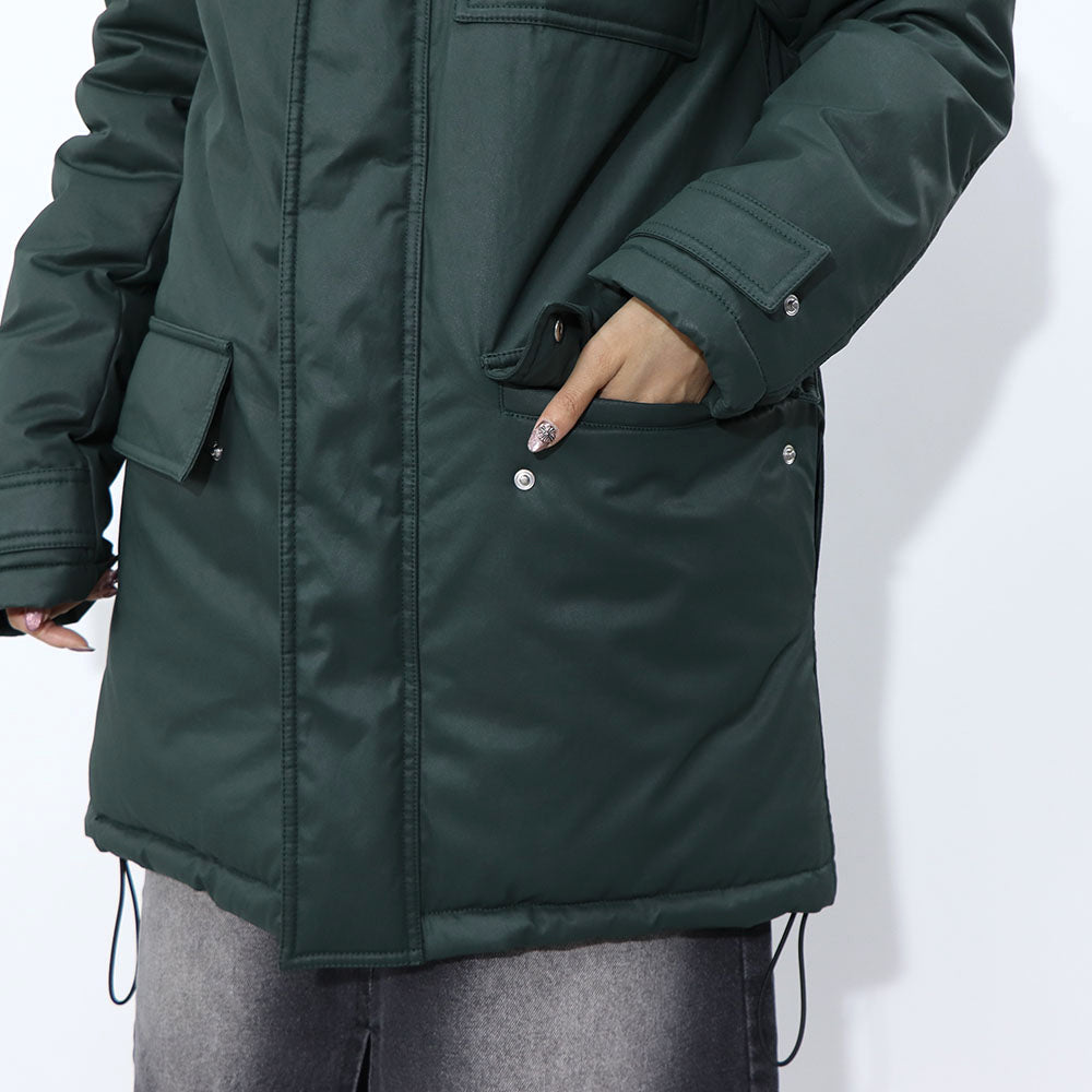 メゾン キツネ MAISON KITSUNE モッズコート グリーン