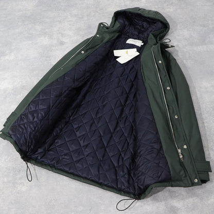 メゾン キツネ MAISON KITSUNE モッズコート グリーン