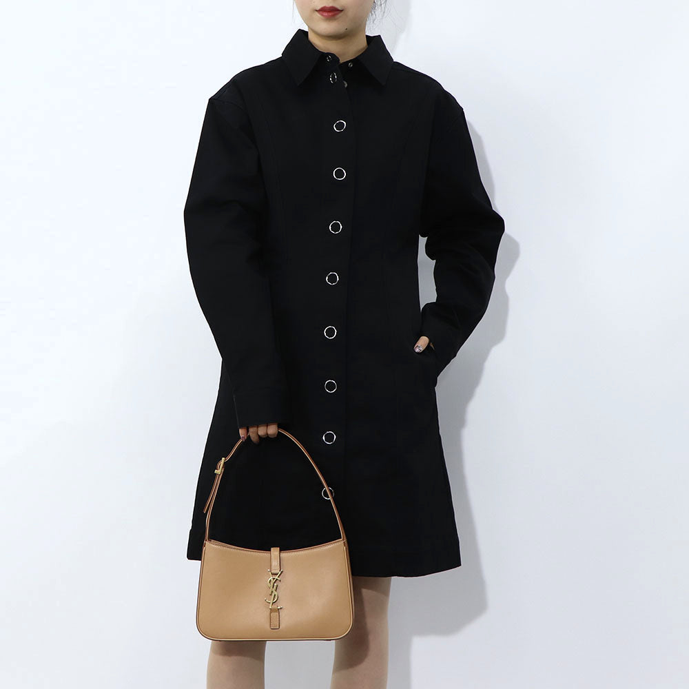 メゾン キツネ HW01608WW0001 マントコート ブラック