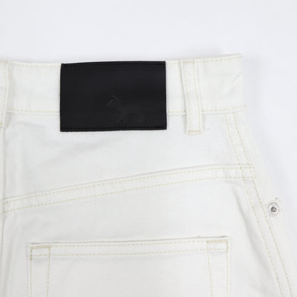 メゾン キツネ ミニスカート IW01536WW5007 ホワイト