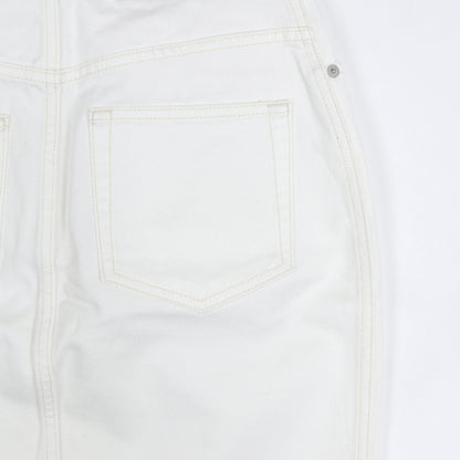 メゾン キツネ ミニスカート IW01536WW5007 ホワイト