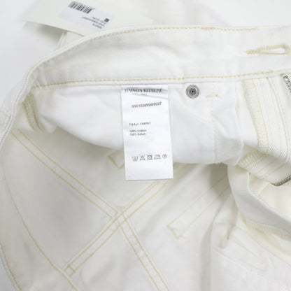 メゾン キツネ ミニスカート IW01536WW5007 ホワイト