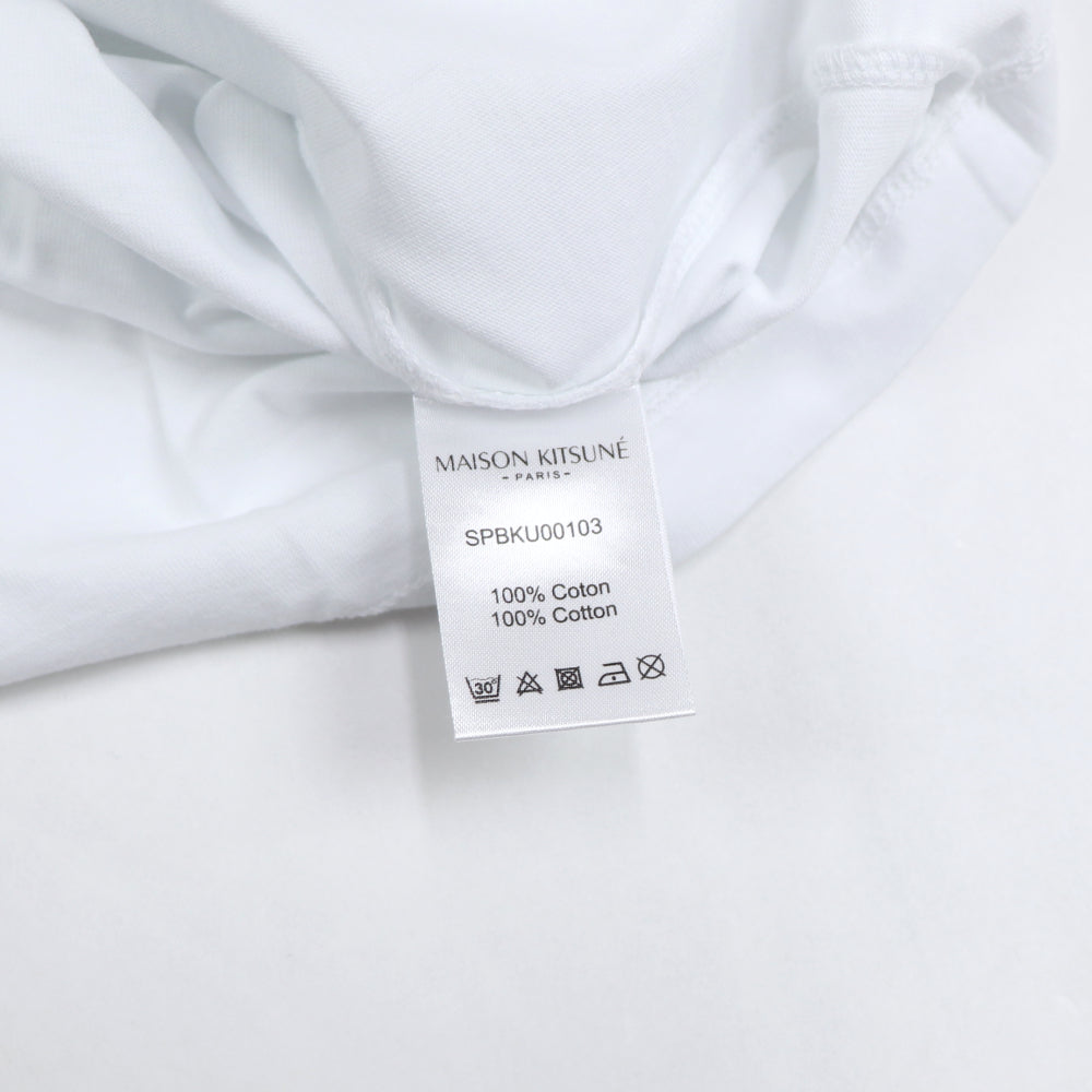 メゾン キツネ Tシャツ 半袖 SPBKU00103 ホワイト