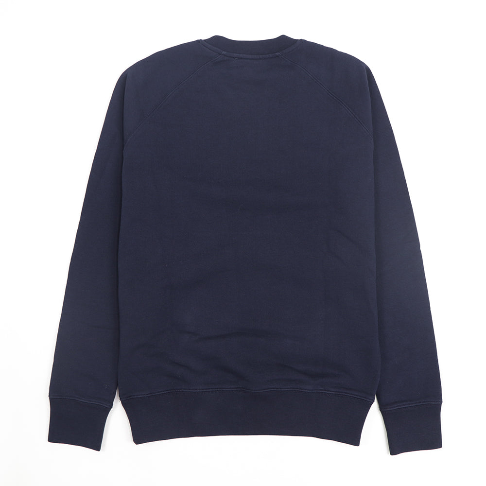 メゾン キツネ トレーナー AM00301KM0001 メンズ 紺