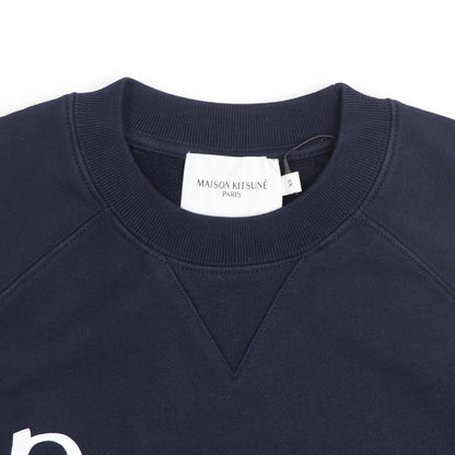 メゾン キツネ トレーナー AM00301KM0001 メンズ 紺